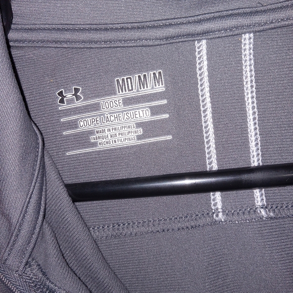 Under Armour Cold Gear Mens Gray Loose Fit Pullover - Picture 8 of 8